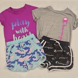 Champion Kids Shorts And Shirt Bundle
